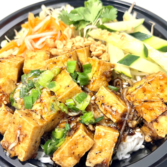 [B2C] Lemongrass Tofu Vermicelli [ BUN TOFU XAO XA OT ].
