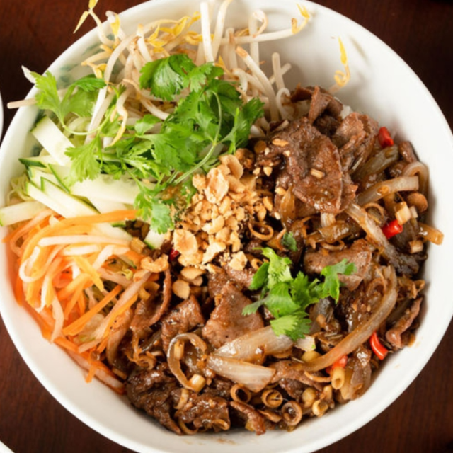 [B2A] Lemongrass Beef Vermicelli [ BUN BO XAO XA OT ].