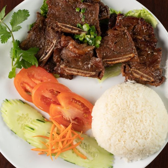 [C4] Korean BBQ Ribs Rice [ COM SUON DAI HAN ].