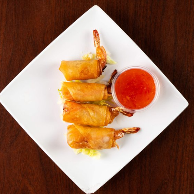 [A2] Crispy Shrimp Eggrolls (5pcs) [ CHA GIO TOM ].