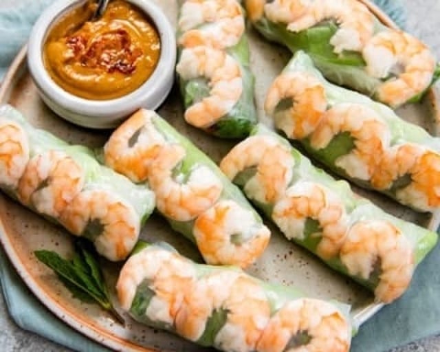 [A5] Fresh Spring Rolls (2pcs) [GOI CUON].
