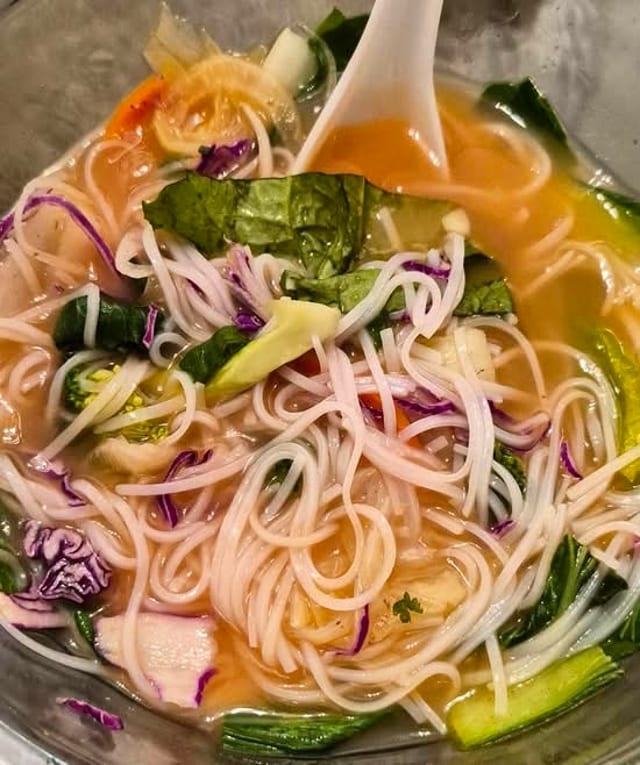 [P5] Vegetable Pho [ PHO RAU CAI ].